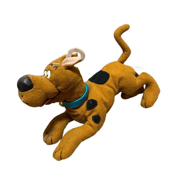 Vintage Scooby Doo Stuffed Plush Soft Toy Laying Down No Dog Tag - Picture 1 of 5